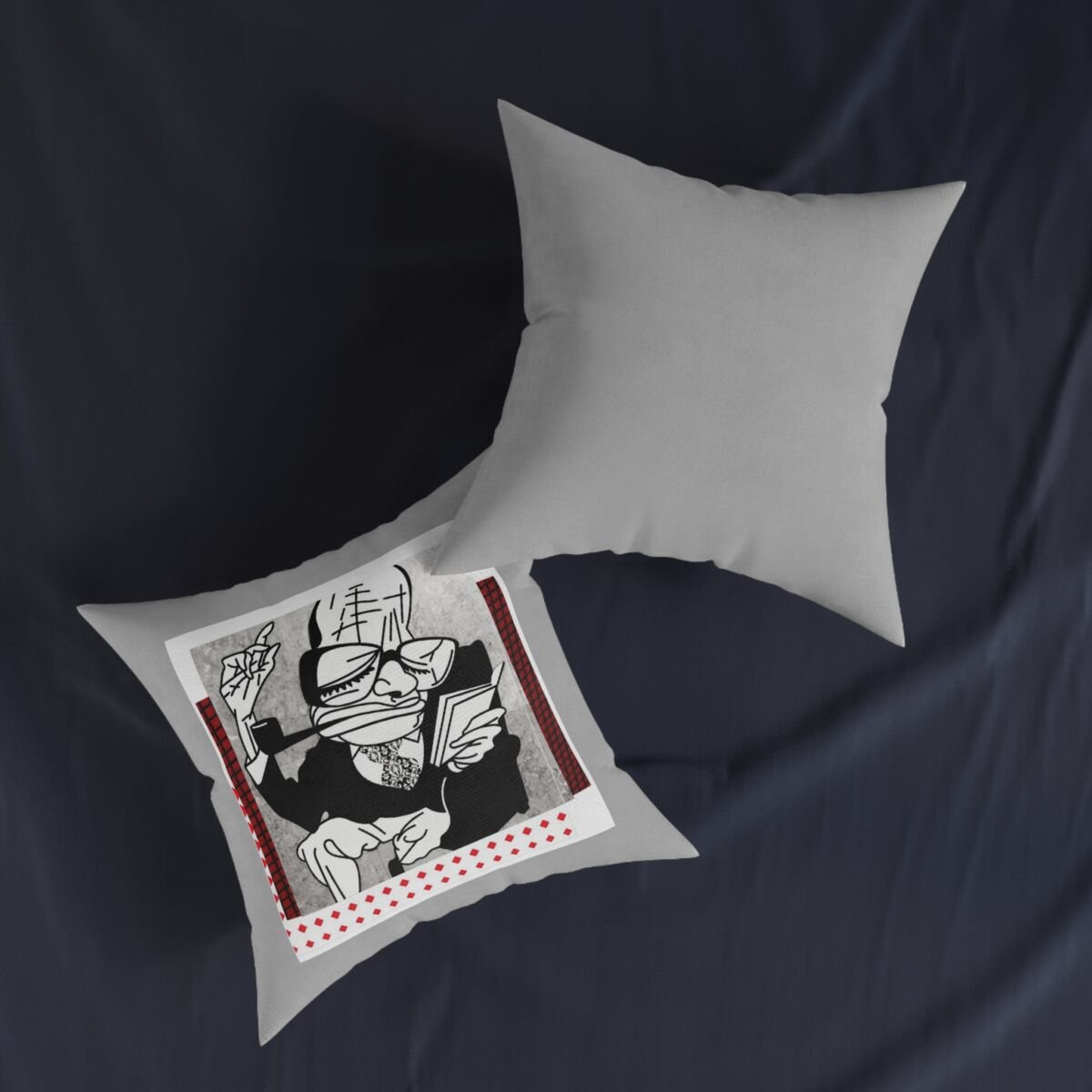 Tattoo Art Square Pillow - Image 7