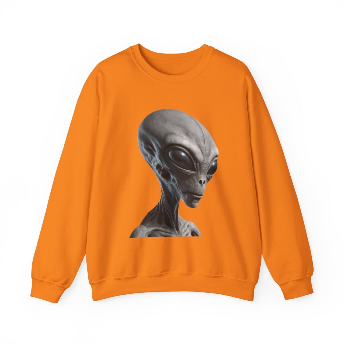 A lien Sweater, Retro A lien Graphic Unique Prin t Sweatshirt, Unise x, Heavy Blend™ Crewneck Sweatshirt Crewneck Cu te A lien Gif t, - Image 21