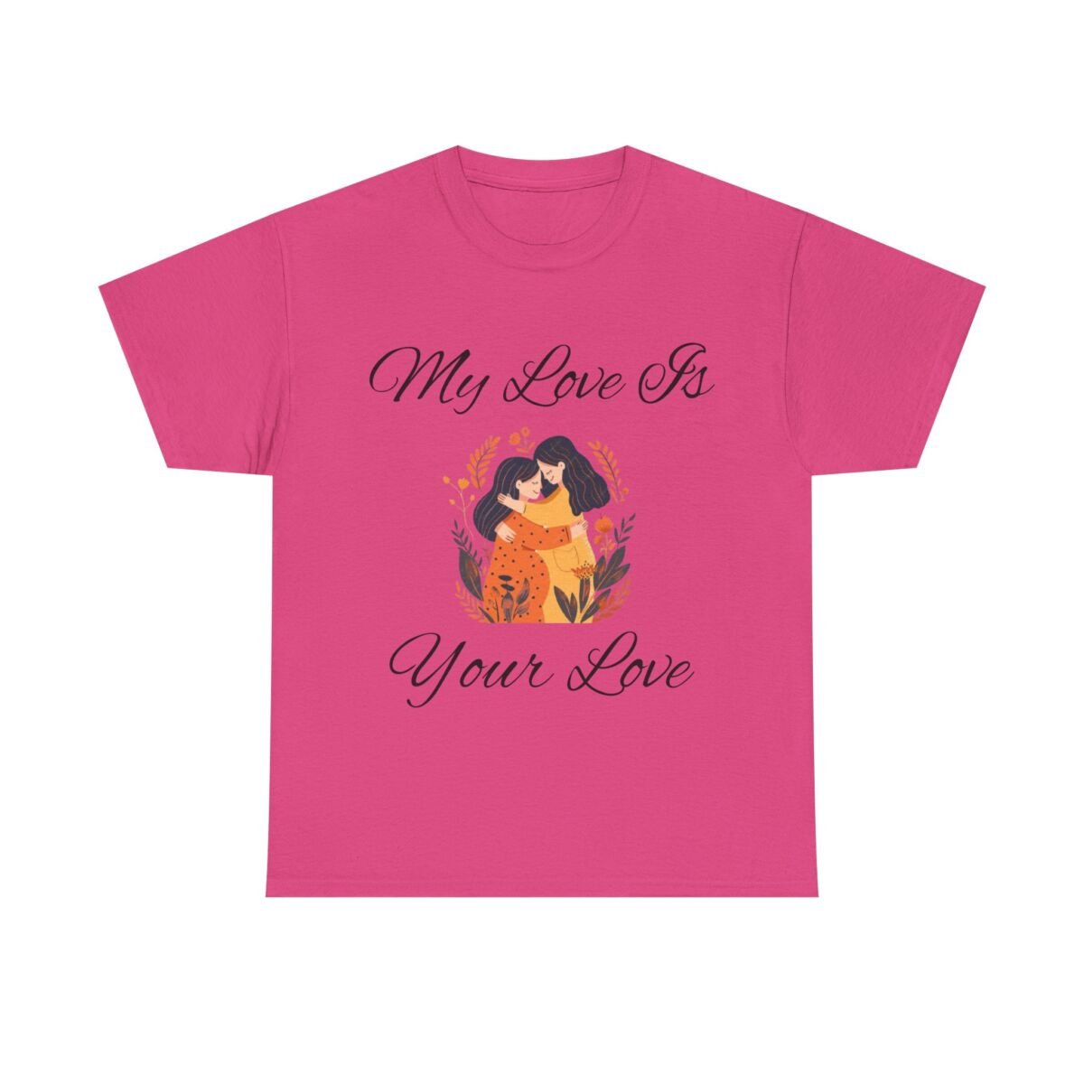Mother Daughter Tshirts Unisex Heavy Cotton Tee - Image 69
