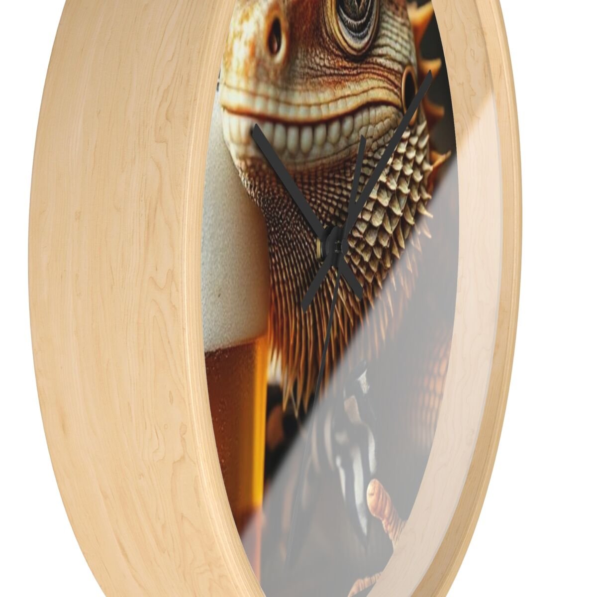 Wall Clock - Bearded Dragon Chamelion Gecko Water Dragon iguana Design - Image 14