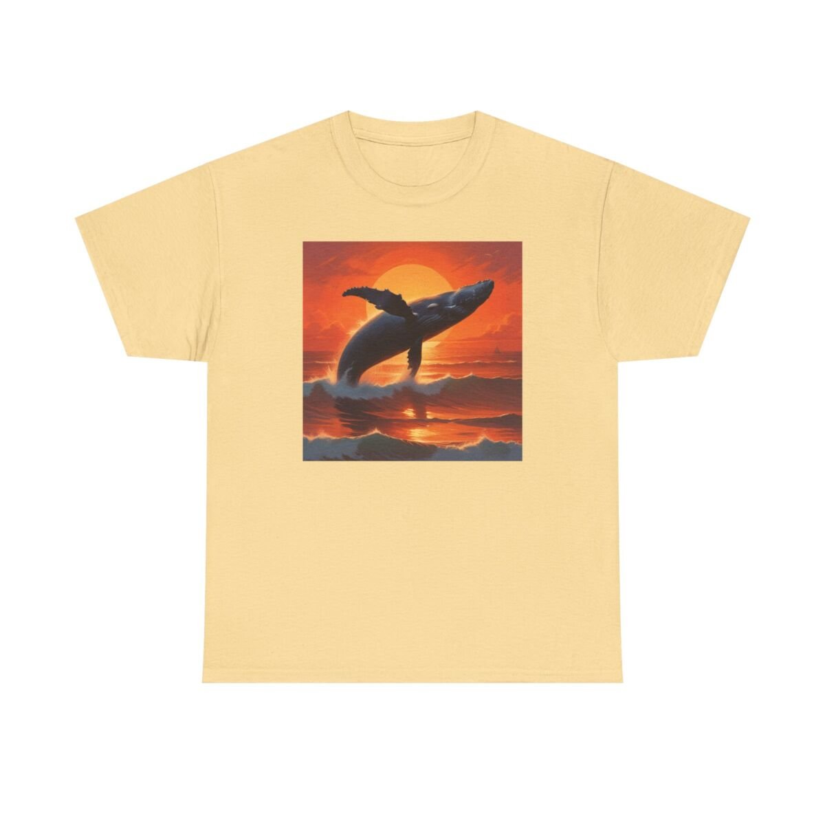 Save The Whales Unisex Heavy Cotton Tee - Image 13
