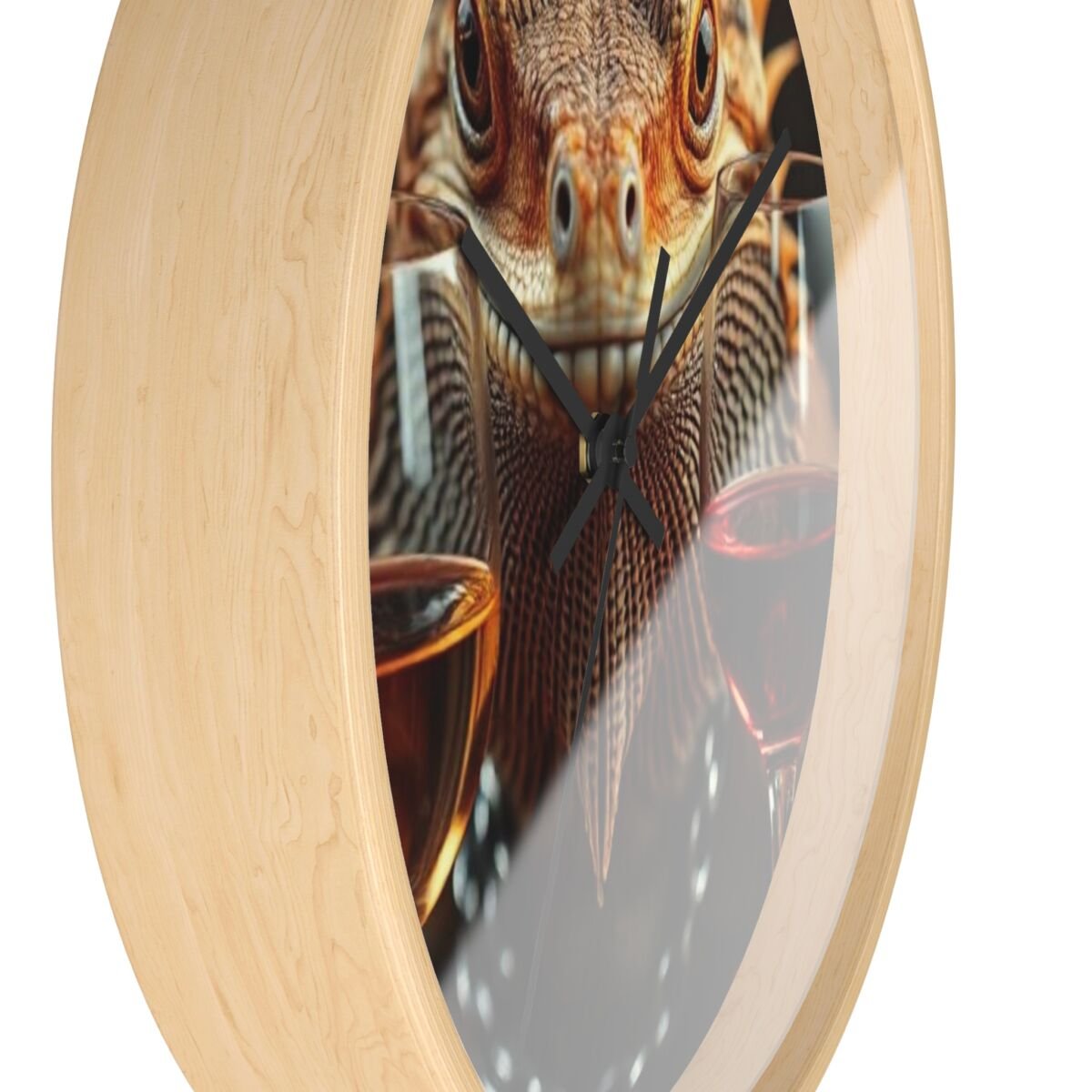 Wall Clock - Bearded Dragon Chamelion Gecko Water Dragon iguana Design - Image 14