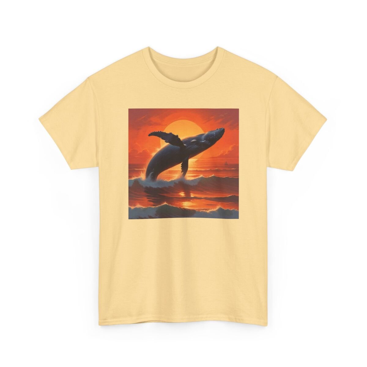 Save The Whales Unisex Heavy Cotton Tee - Image 15