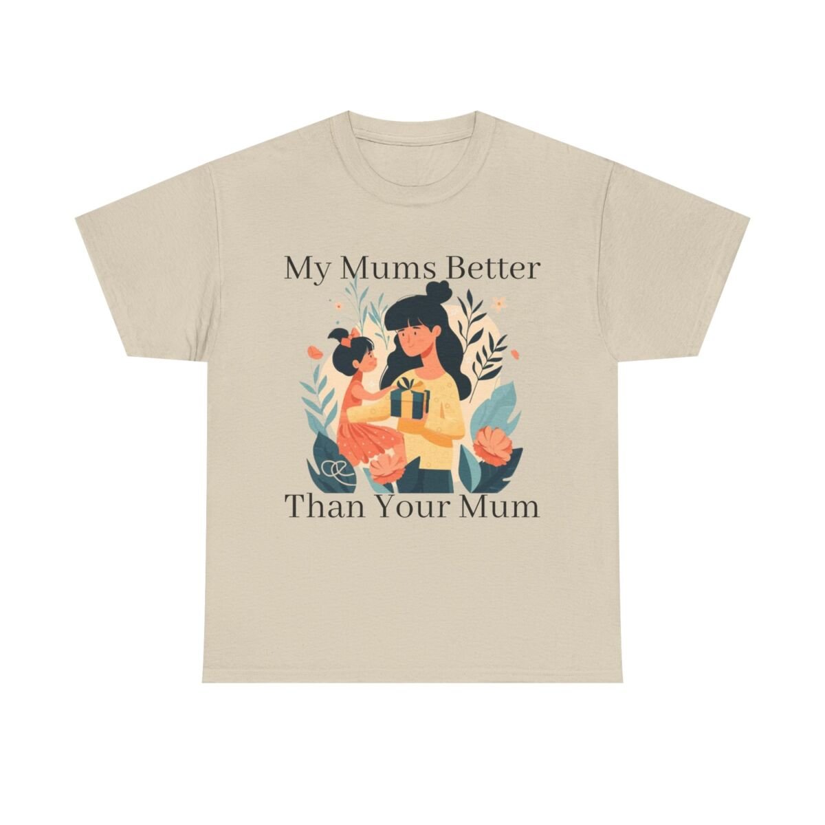 Mother Daughter Matching Unisex Heavy Cotton Tee - Image 9