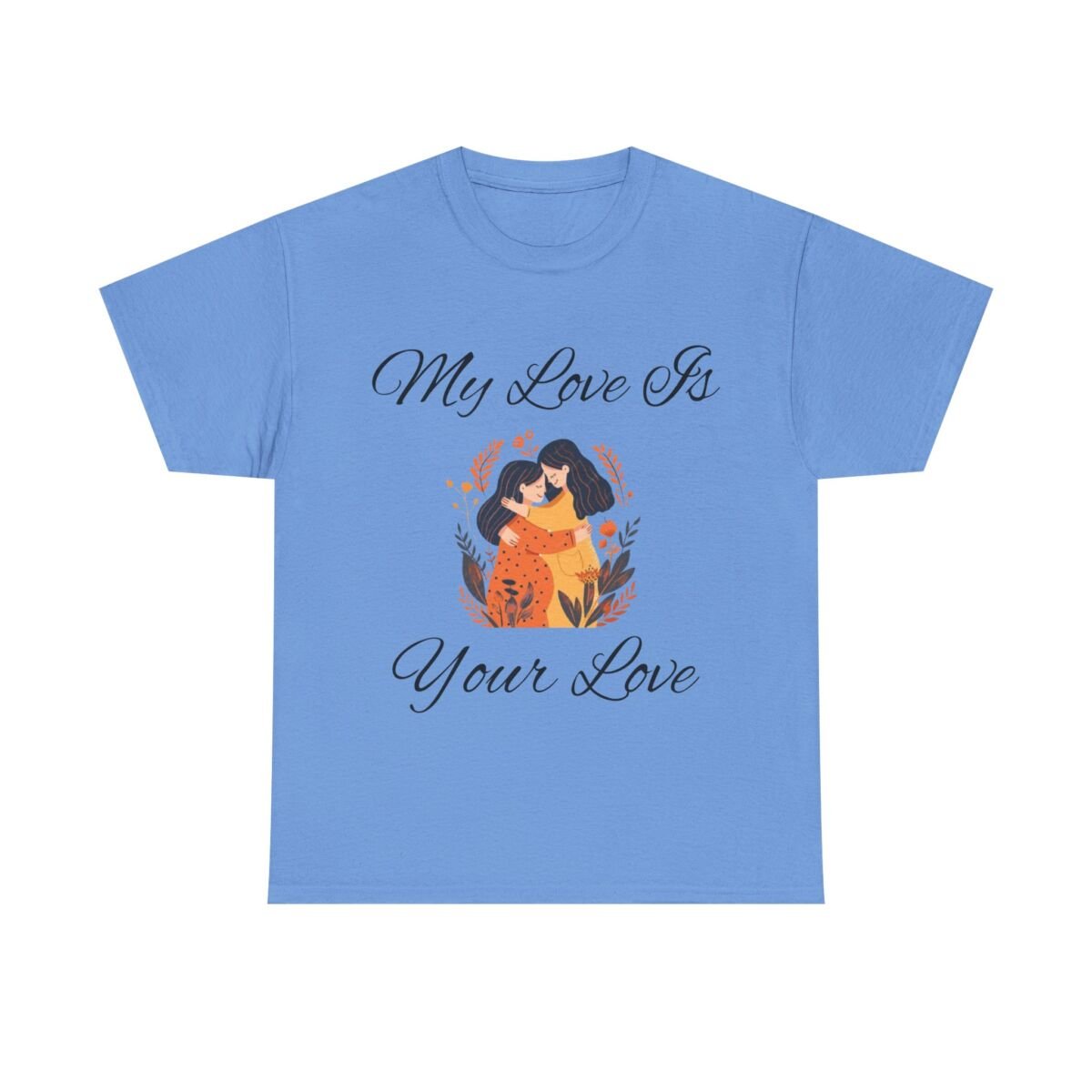 Mother Daughter Tshirts Unisex Heavy Cotton Tee - Image 57