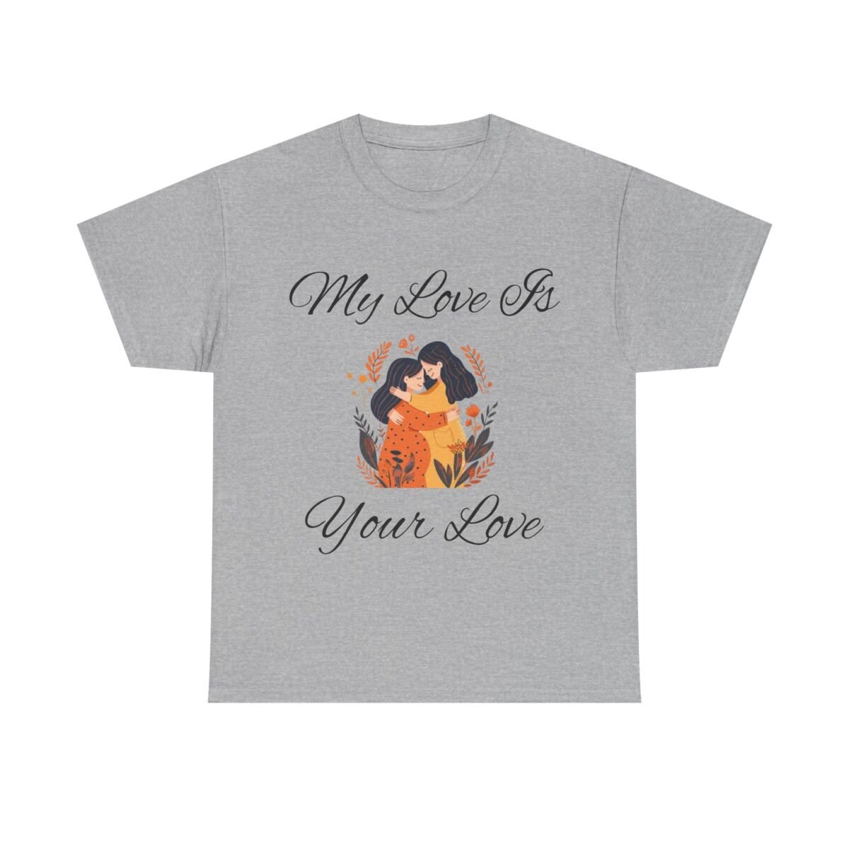Mother Daughter Tshirts Unisex Heavy Cotton Tee - Image 17