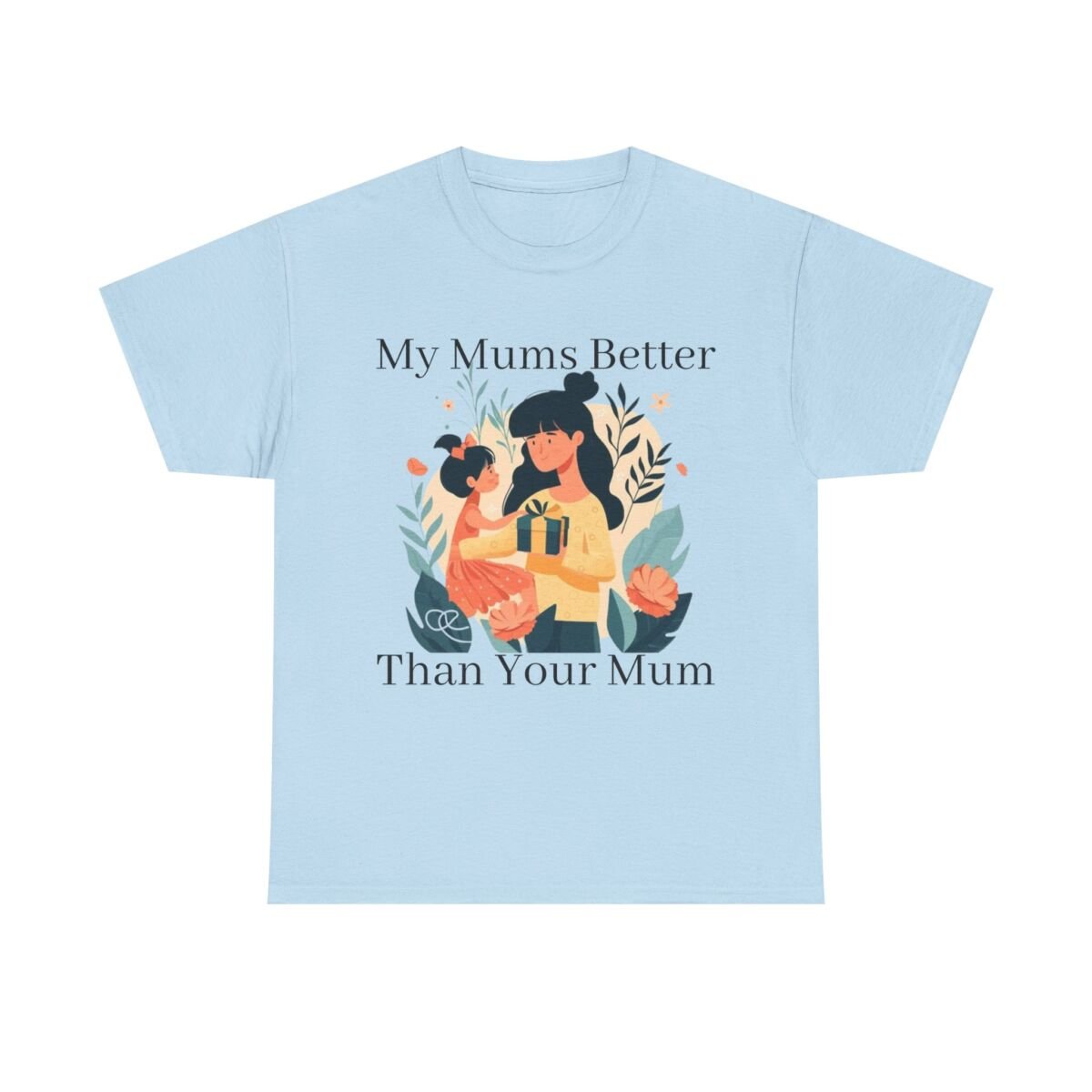 Mother Daughter Matching Unisex Heavy Cotton Tee - Image 53