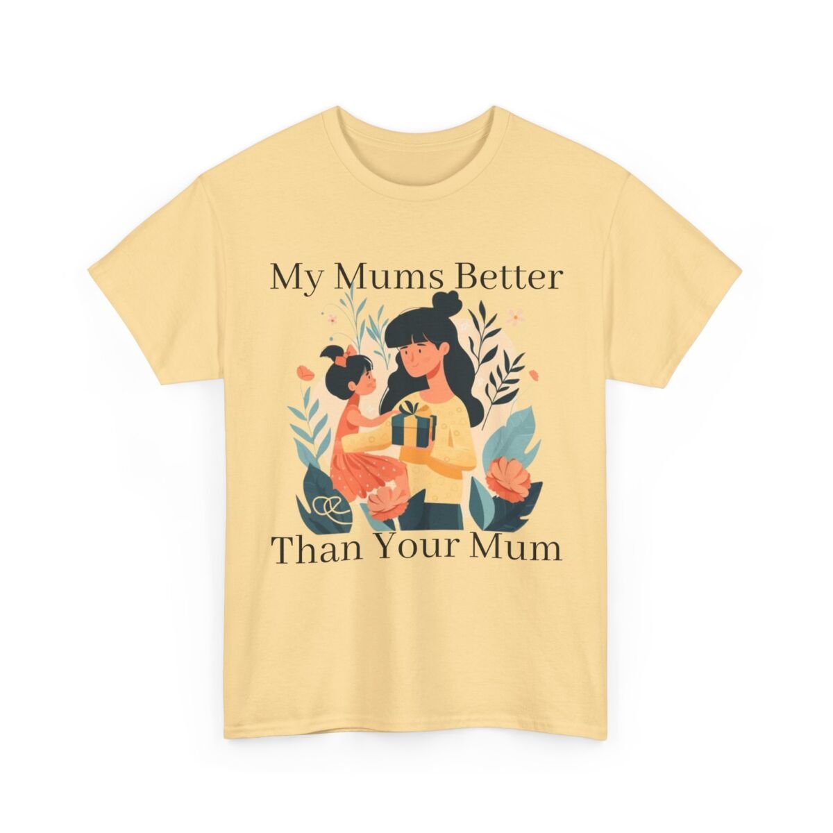 Mother Daughter Matching Unisex Heavy Cotton Tee - Image 15