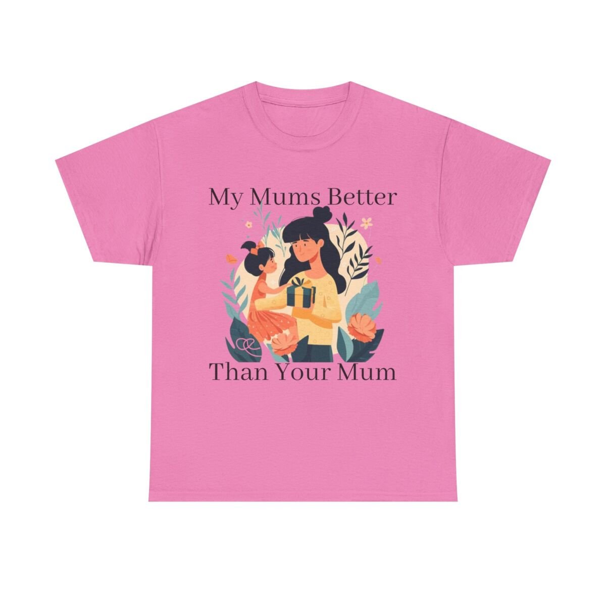 Mother Daughter Matching Unisex Heavy Cotton Tee - Image 65