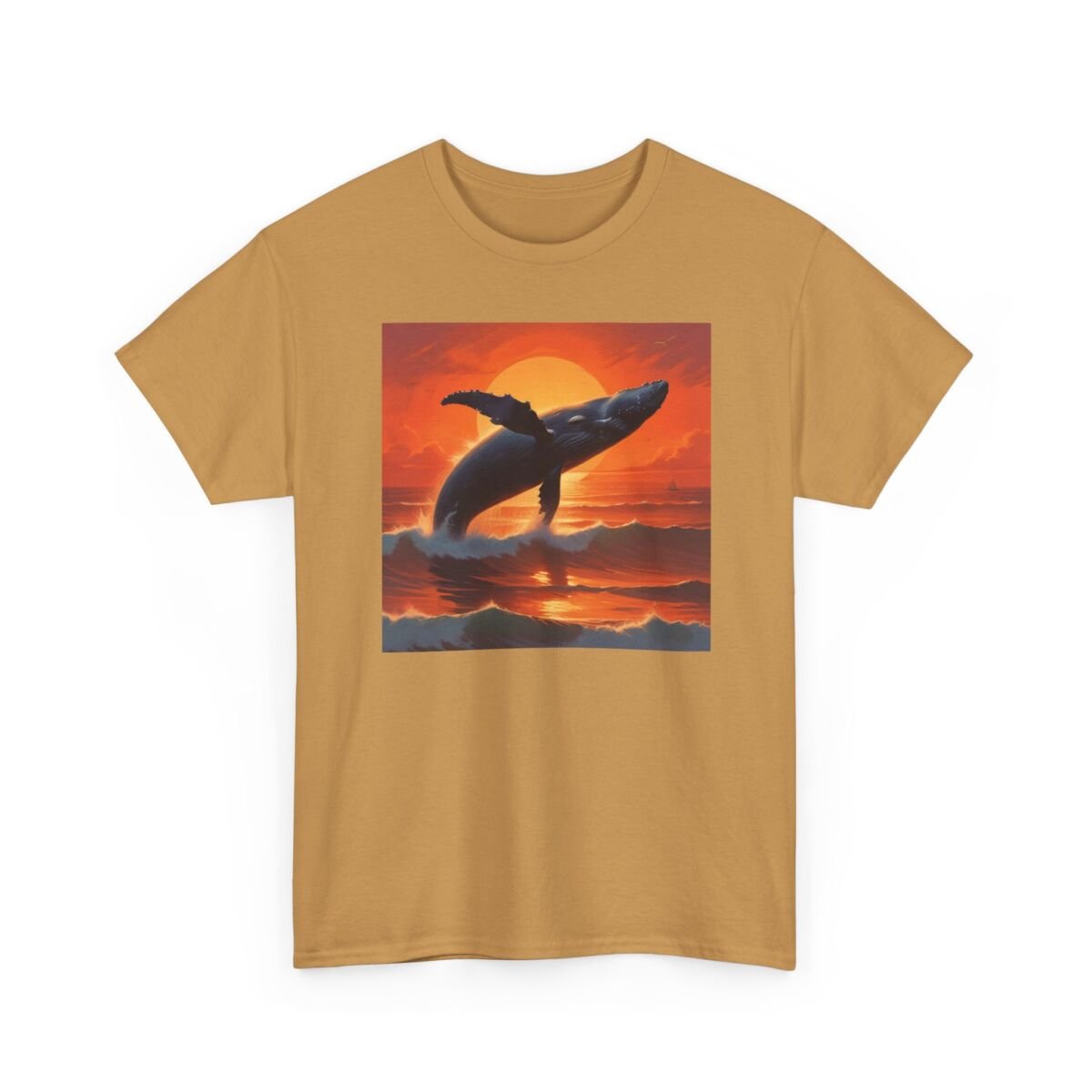 Save The Whales Unisex Heavy Cotton Tee - Image 27