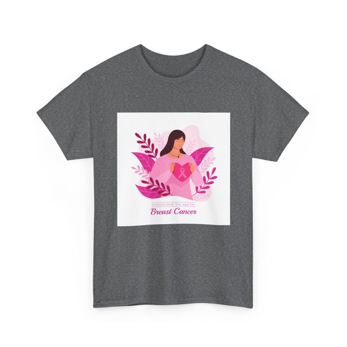 Breast Cancer Awareness Unisex Heavy Cotton Tee - Image 51