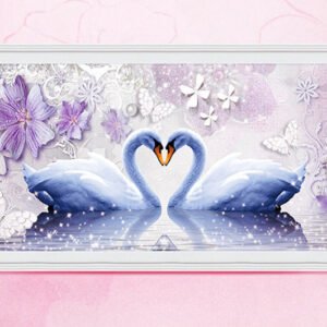 Swan Diamond Painting 5D Patch Diamond Cross Stitch Full Diamond