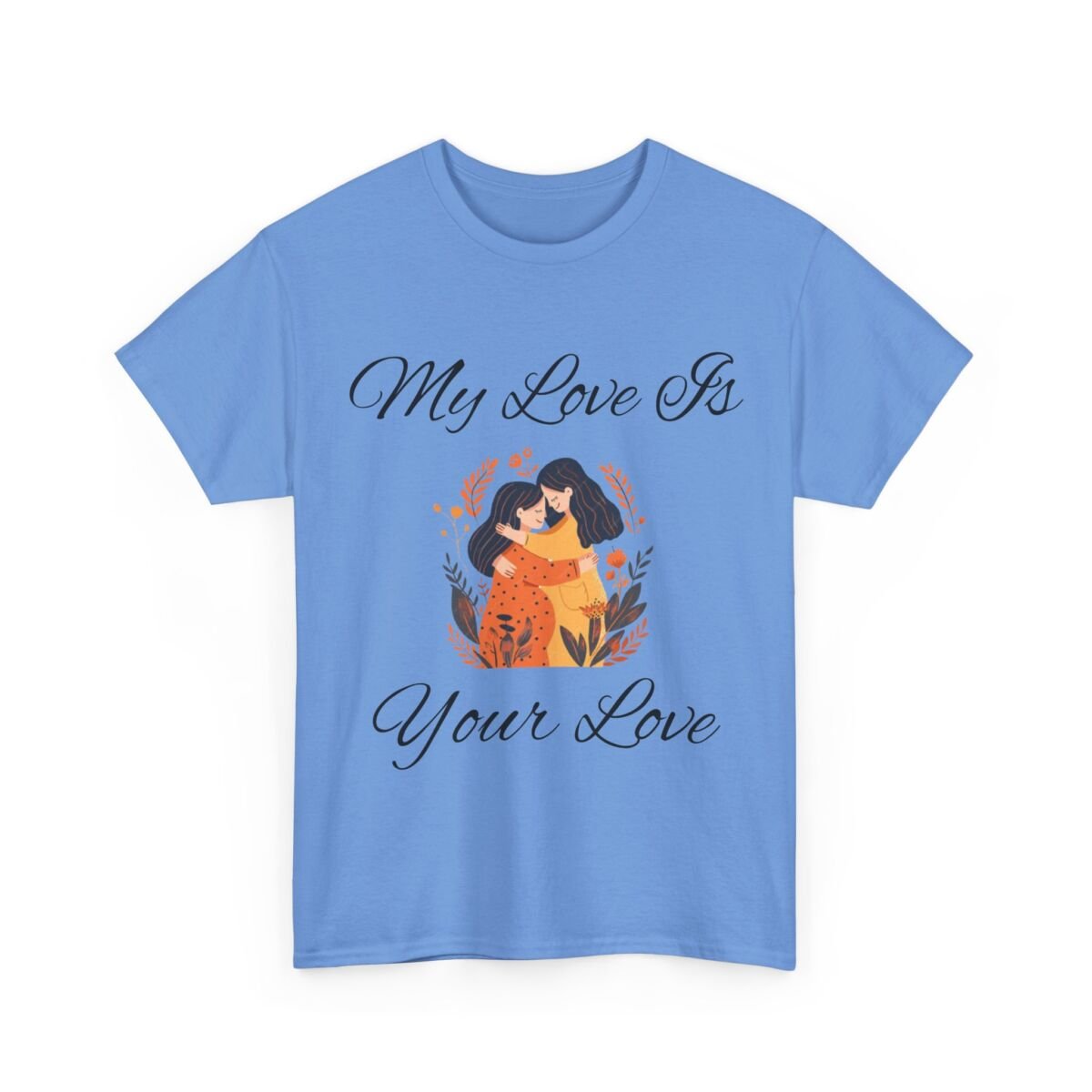 Mother Daughter Tshirts Unisex Heavy Cotton Tee - Image 59