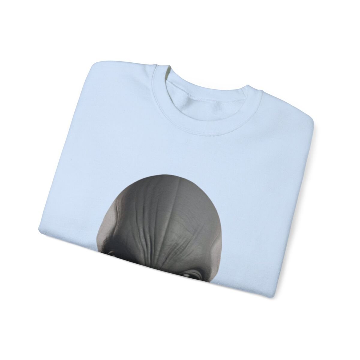 C ute A lien Pr in t Unise x Heavy Blend™ Crewneck Sweatshirt Alien Hoodie , Cute Alien Gif t, Sweater, Unique Sweatshirt, prin t Hoodie. - Image 39