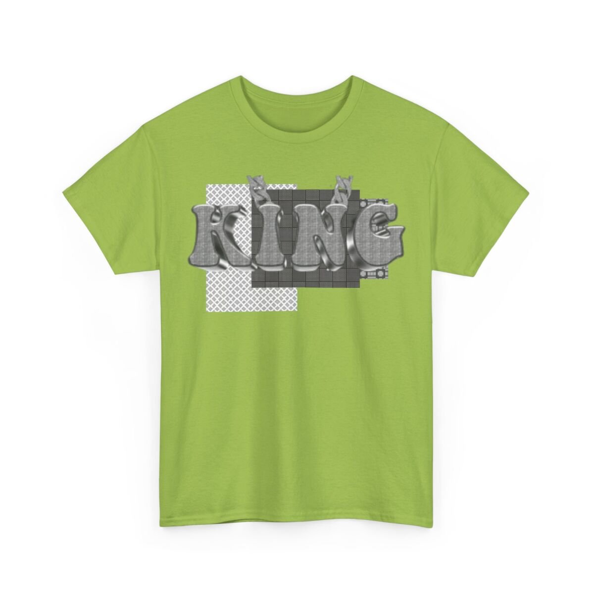 Chrome Graffiti Daughter Father Son Grandparents Grandkids Matching Unisex Heavy Cotton Tee - Image 43