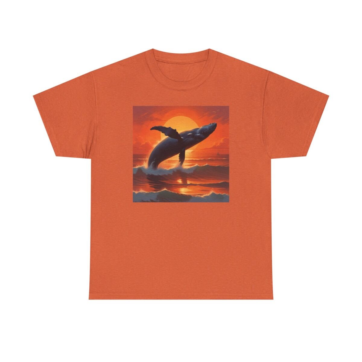 Save The Whales Unisex Heavy Cotton Tee - Image 29