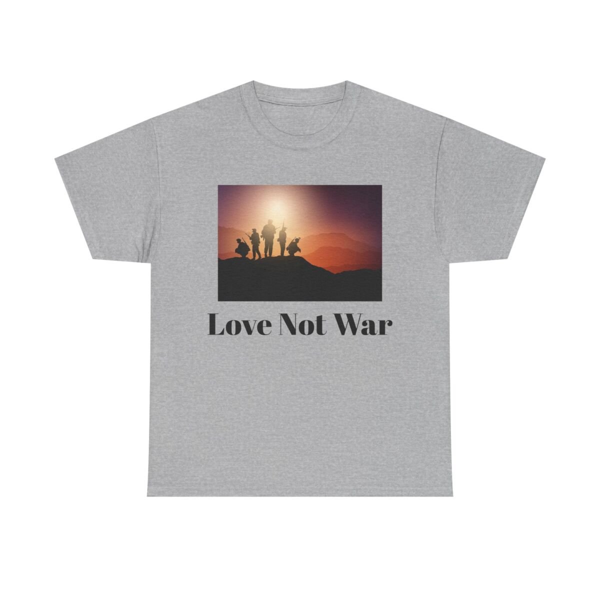 War Army Unisex Heavy Cotton Tee - Image 17