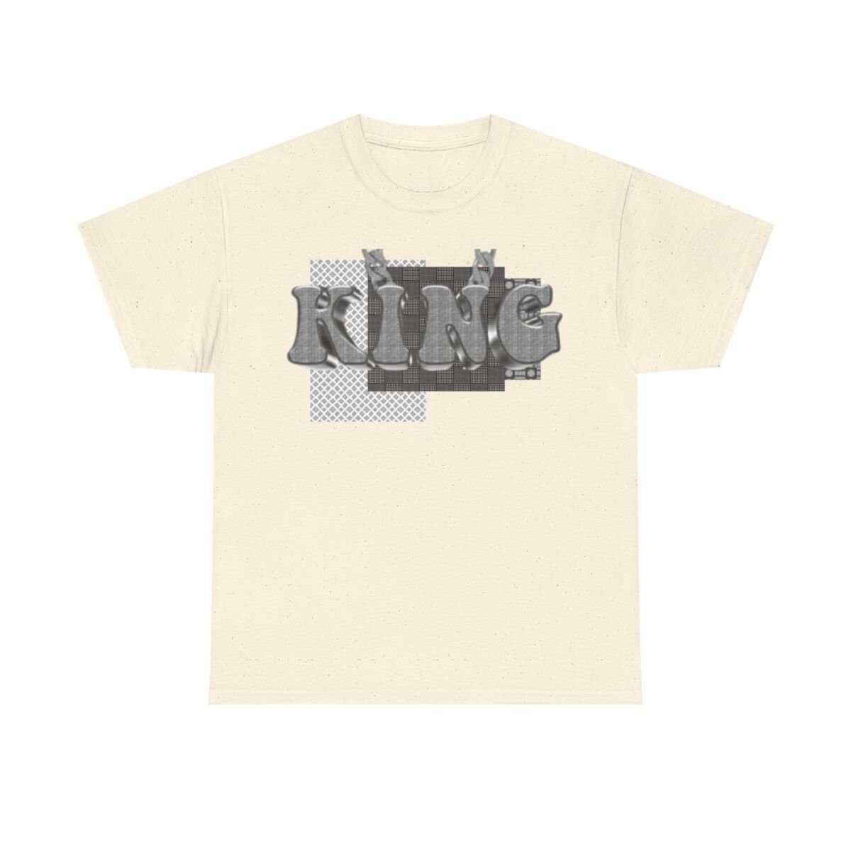 Chrome Graffiti Daughter Father Son Grandparents Grandkids Matching Unisex Heavy Cotton Tee - Image 33