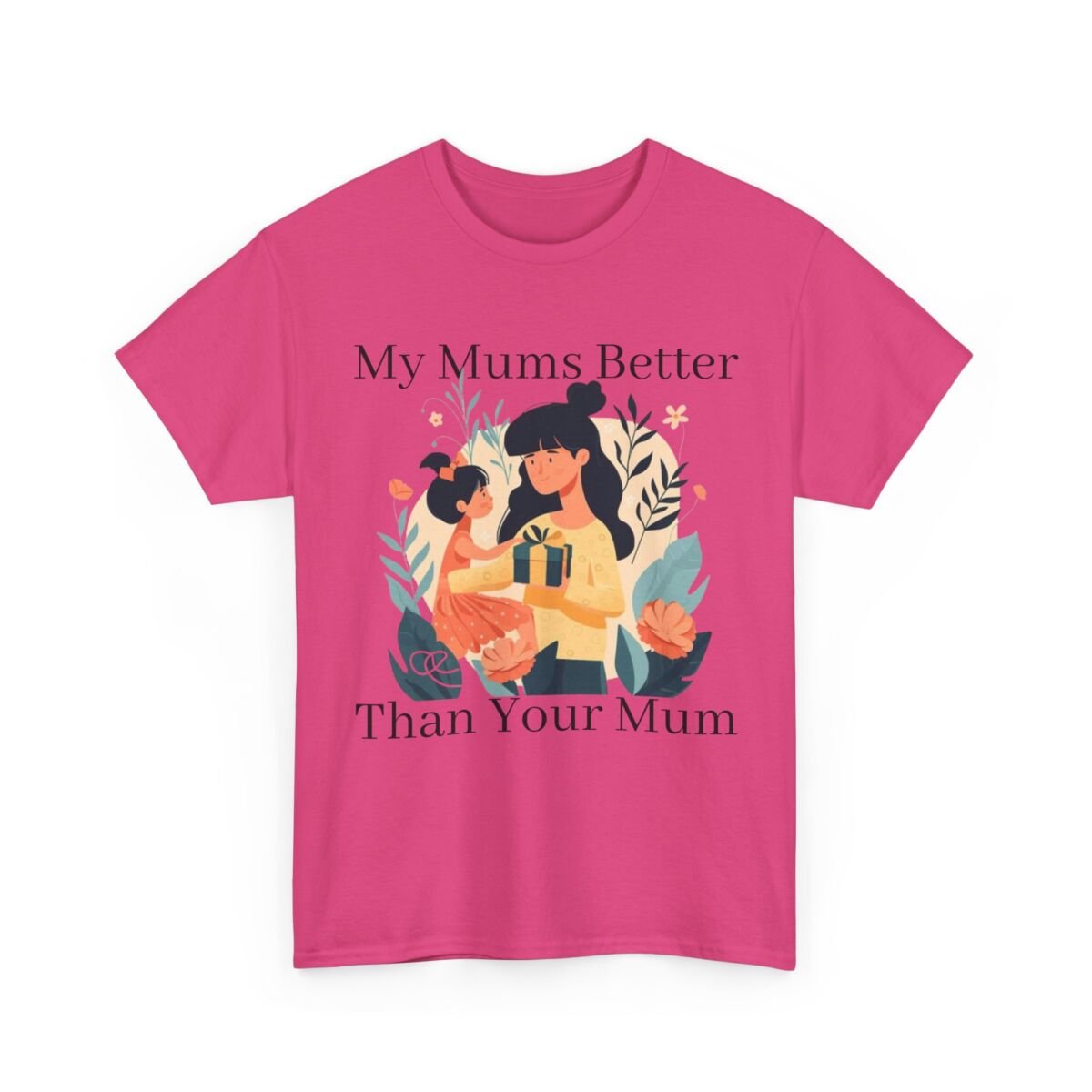 Mother Daughter Matching Unisex Heavy Cotton Tee - Image 71