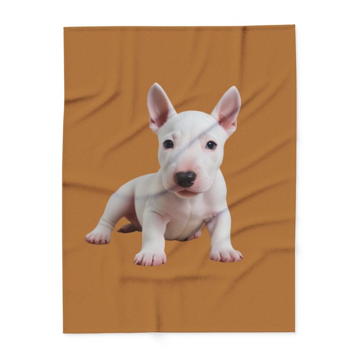 English Bull Terrier Puppy Arctic Fleece Blanket - Image 9