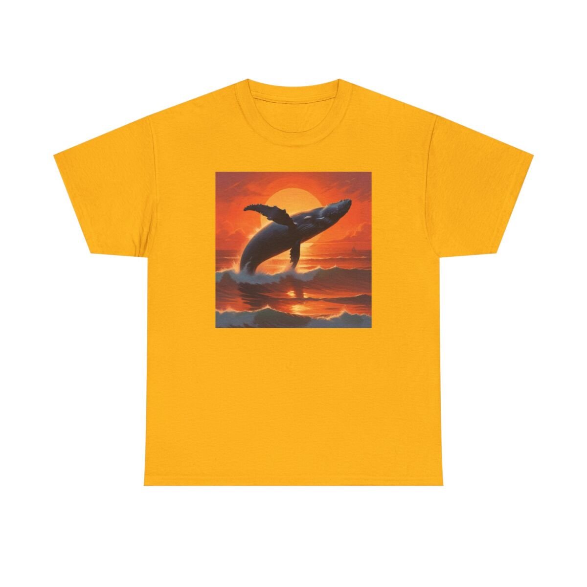Save The Whales Unisex Heavy Cotton Tee - Image 21