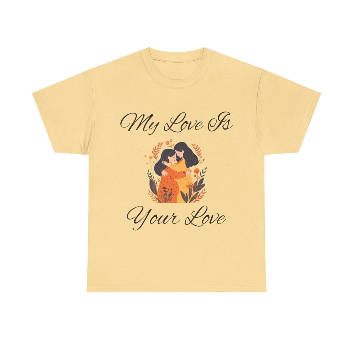 Mother Daughter Tshirts Unisex Heavy Cotton Tee - Image 13