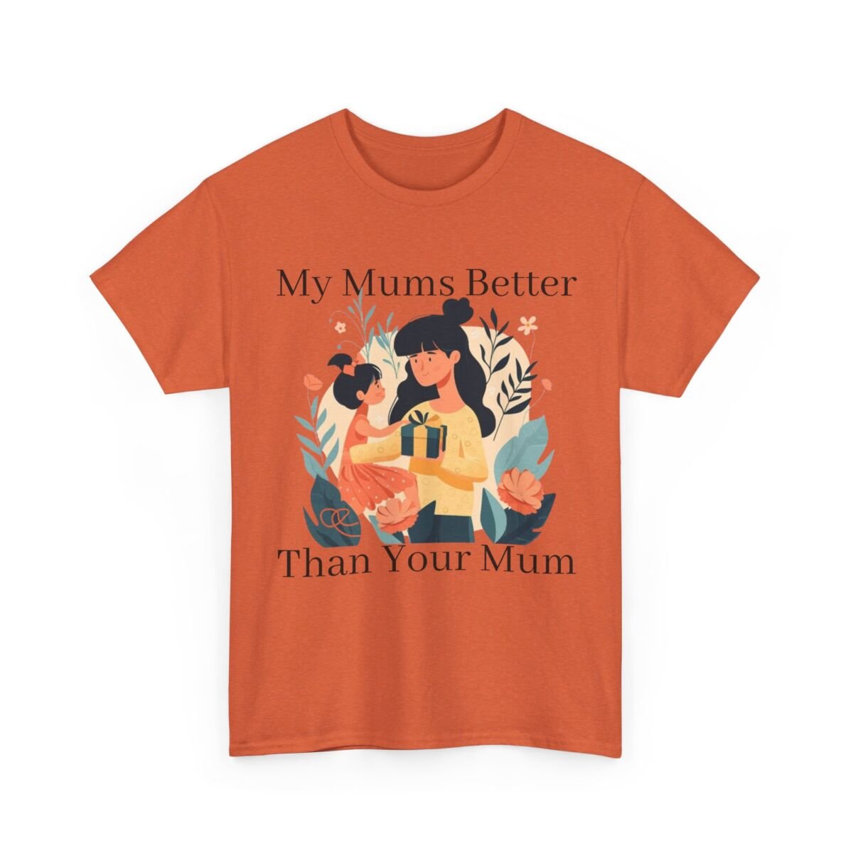 Mother Daughter Matching Unisex Heavy Cotton Tee - Image 31