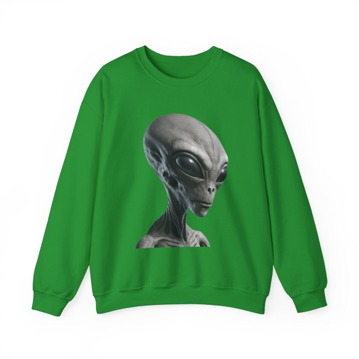 A lien Sweater, Retro A lien Graphic Unique Prin t Sweatshirt, Unise x, Heavy Blend™ Crewneck Sweatshirt Crewneck Cu te A lien Gif t, - Image 33