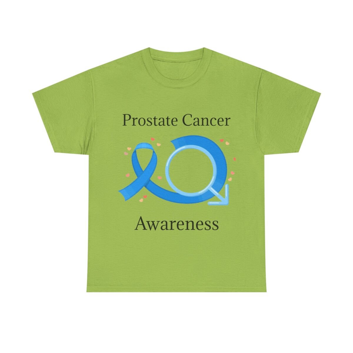 Prostate Cancer Awareness Unisex Heavy Cotton Tee - Image 45
