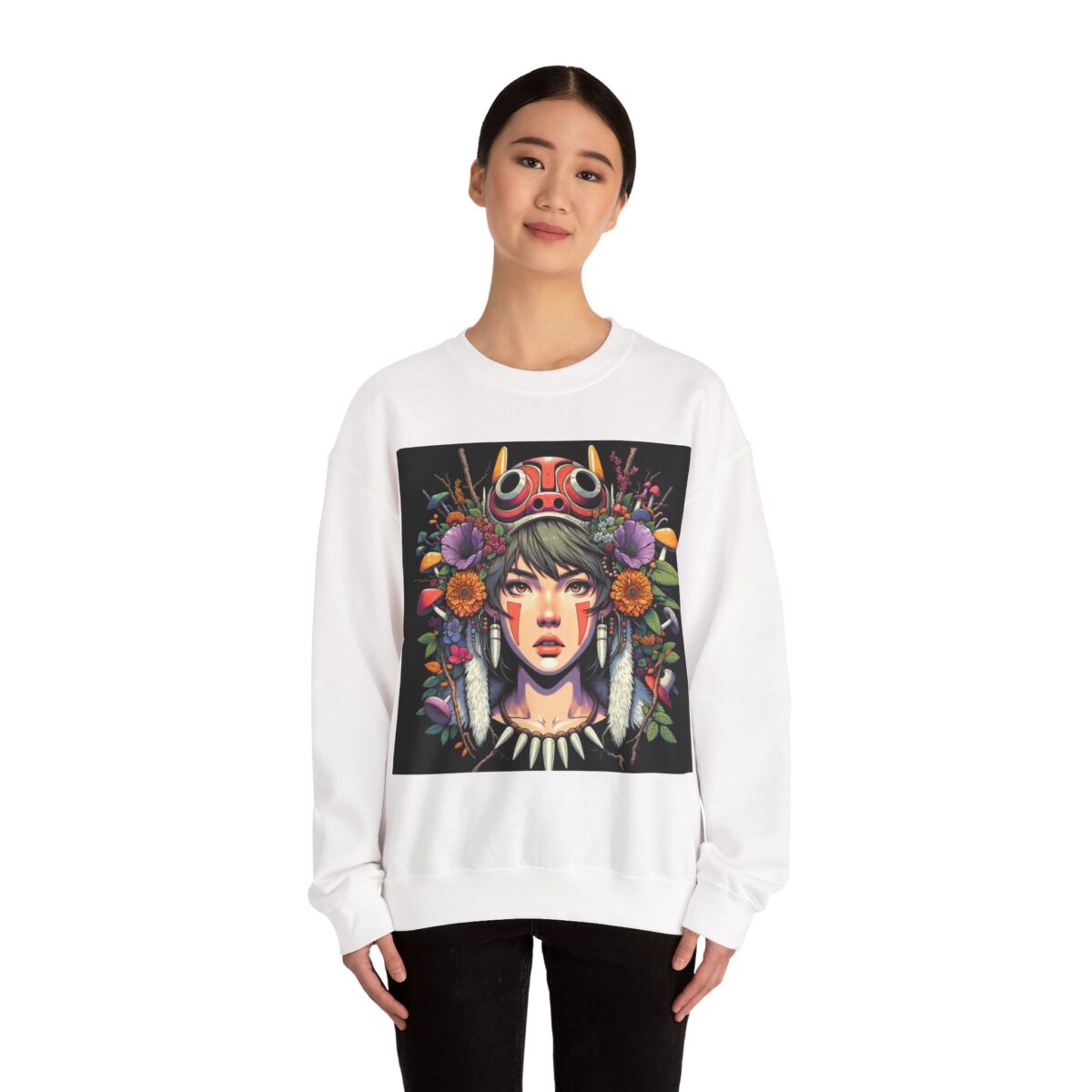Dog Unisex Heavy Blend™ Crewneck Sweatshirt - Image 4