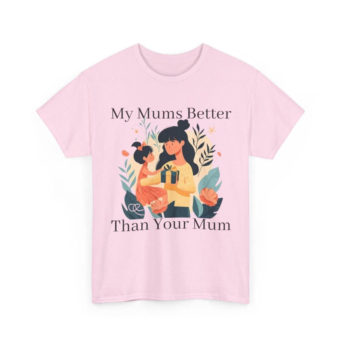 Mother Daughter Matching Unisex Heavy Cotton Tee - Image 63