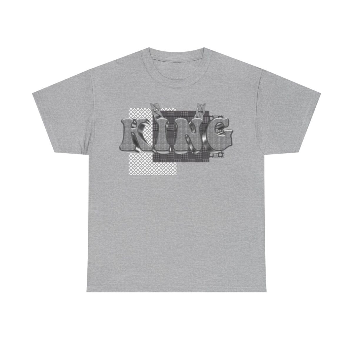 Chrome Graffiti Daughter Father Son Grandparents Grandkids Matching Unisex Heavy Cotton Tee - Image 17
