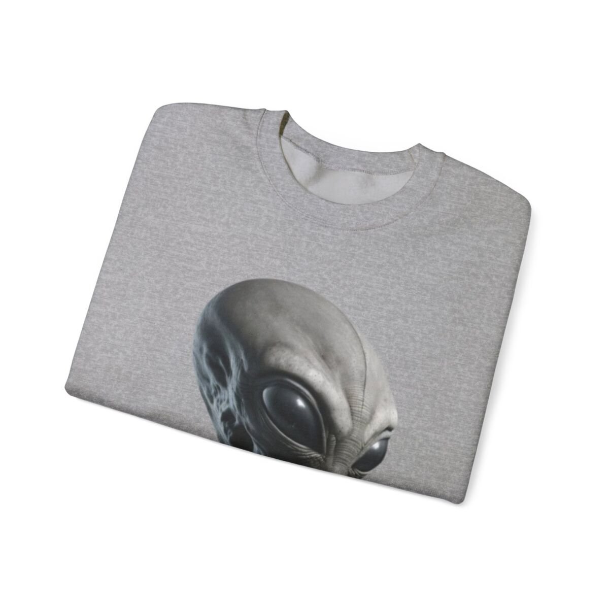 A lien Sweater, Retro A lien Graphic Unique Prin t Sweatshirt, Unise x, Heavy Blend™ Crewneck Sweatshirt Crewneck Cu te A lien Gif t, - Image 11