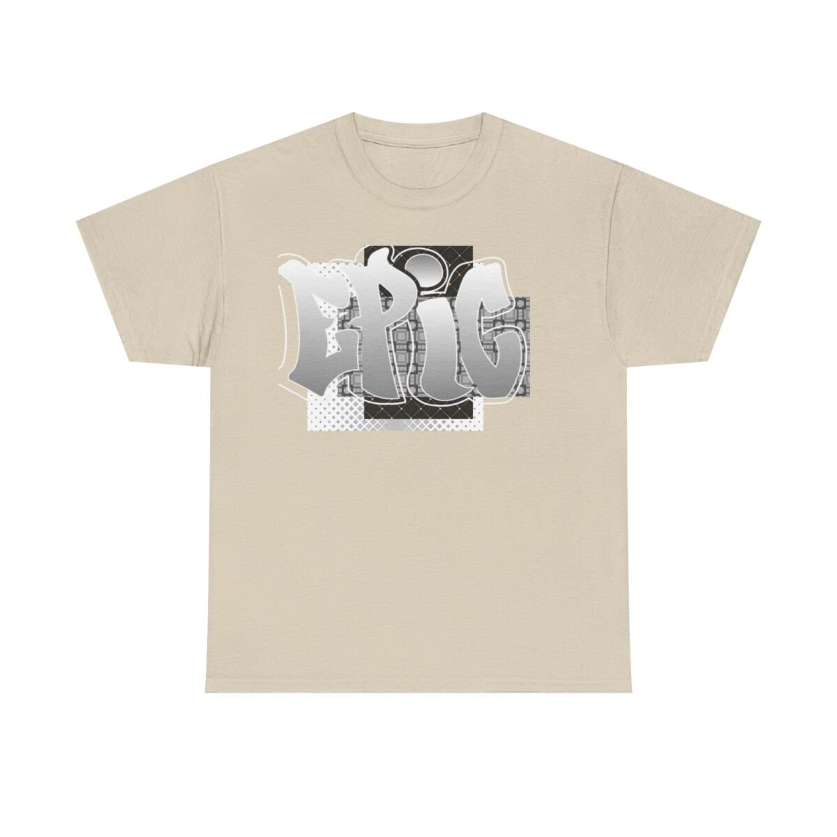 Chrome Graffiti Daughter Father Son Grandparents Grandkids Matching Unisex Heavy Cotton Tee - Image 9