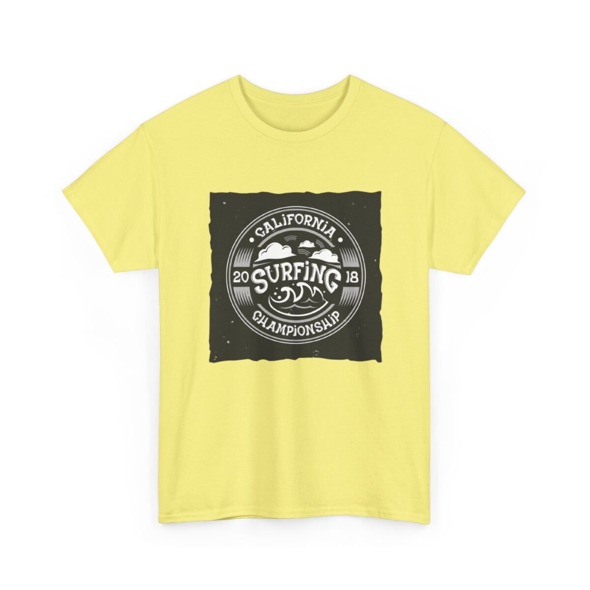 California Surfin Unisex Heavy Cotton Tee - Image 39