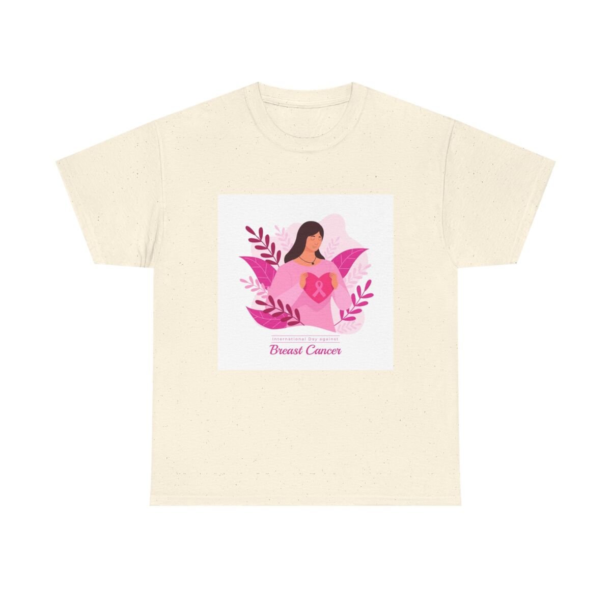Breast Cancer Awareness Unisex Heavy Cotton Tee - Image 33