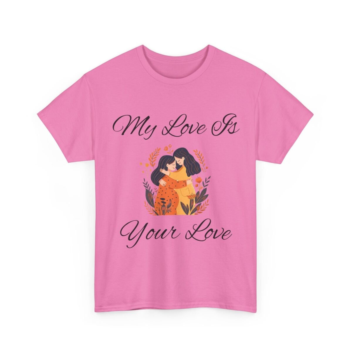 Mother Daughter Tshirts Unisex Heavy Cotton Tee - Image 67