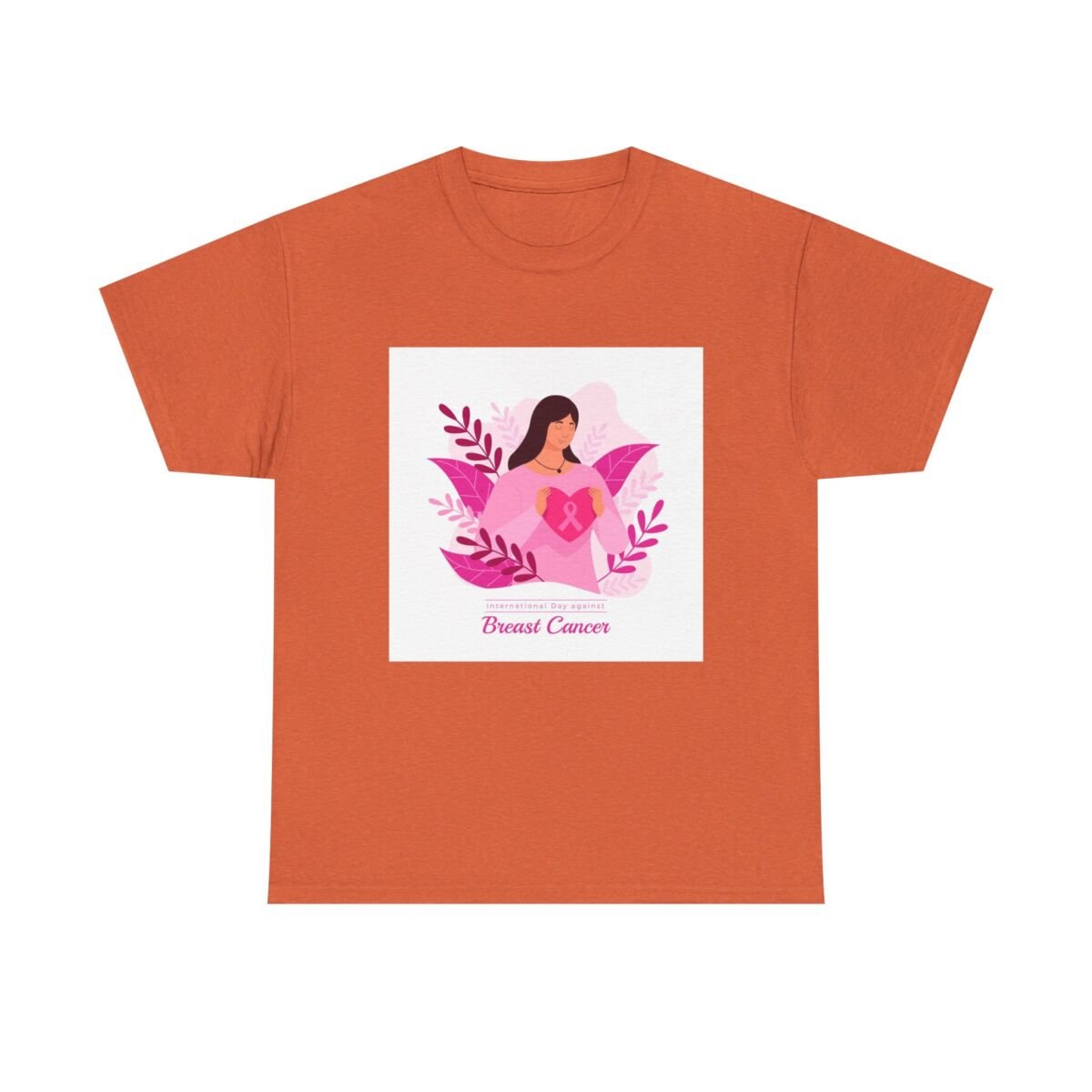 Breast Cancer Awareness Unisex Heavy Cotton Tee - Image 29