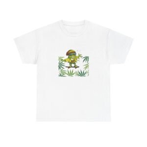 Cannabis Leaves Unisex Heavy Cotton Tee 08