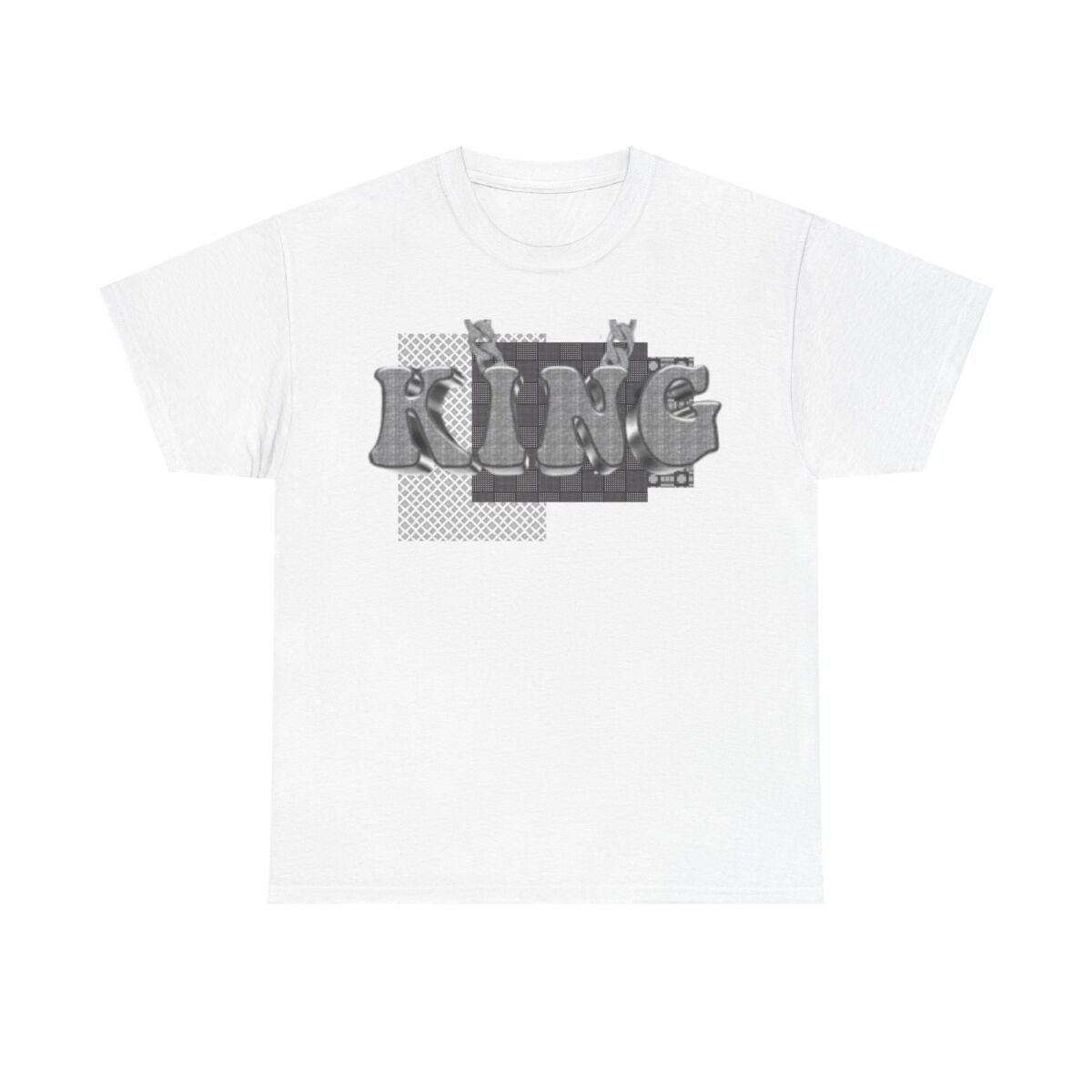 Chrome Graffiti Daughter Father Son Grandparents Grandkids Matching Unisex Heavy Cotton Tee