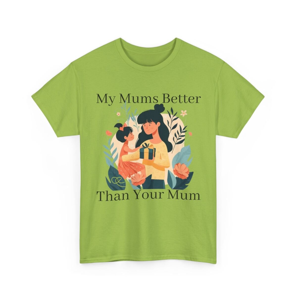 Mother Daughter Matching Unisex Heavy Cotton Tee - Image 43