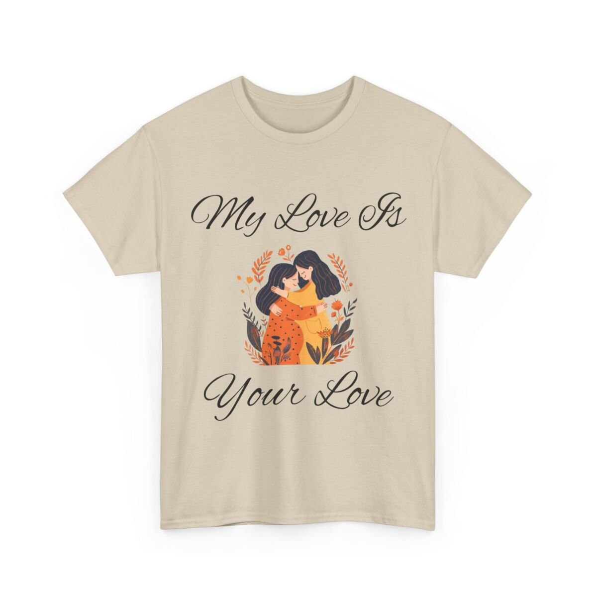 Mother Daughter Tshirts Unisex Heavy Cotton Tee - Image 11