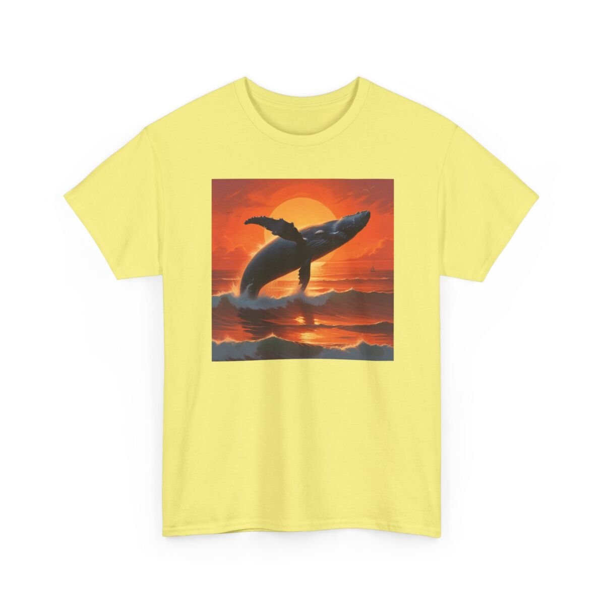 Save The Whales Unisex Heavy Cotton Tee - Image 39