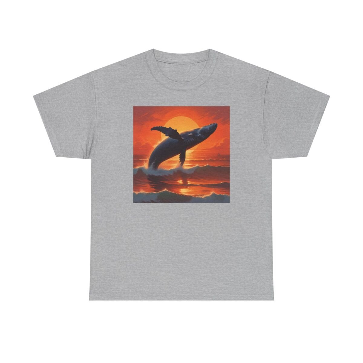 Save The Whales Unisex Heavy Cotton Tee - Image 17