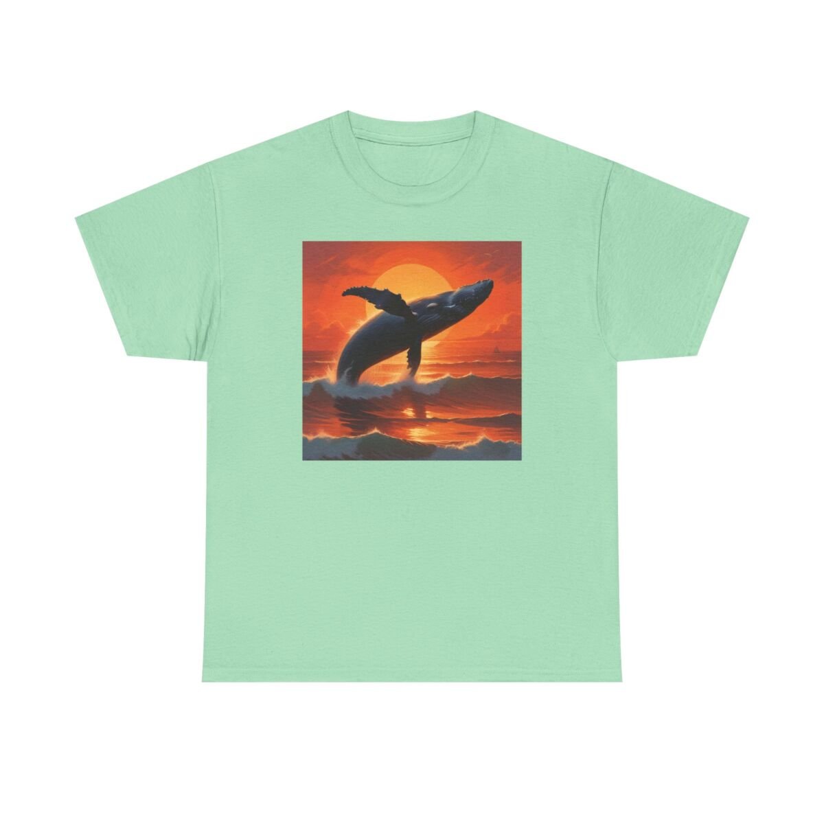 Save The Whales Unisex Heavy Cotton Tee - Image 49
