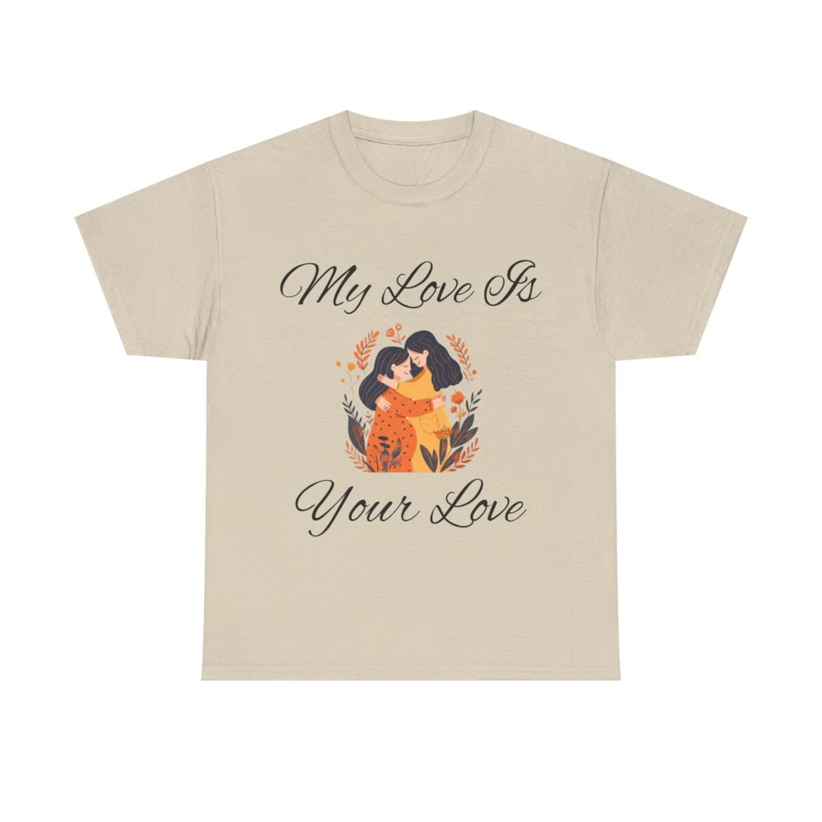 Mother Daughter Tshirts Unisex Heavy Cotton Tee - Image 9