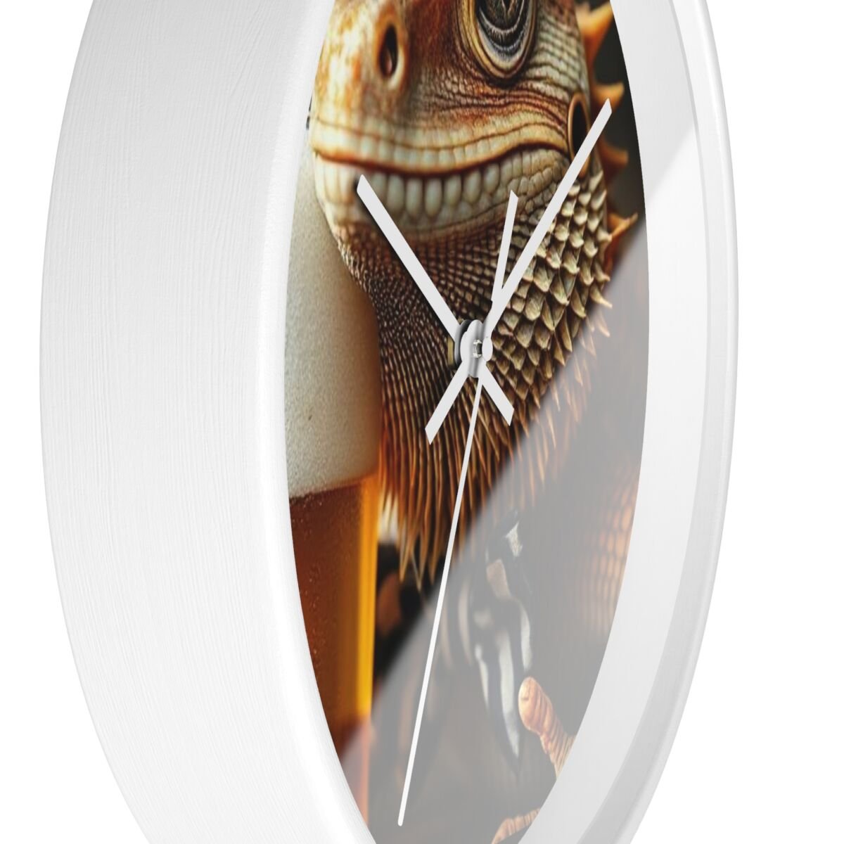 Wall Clock - Bearded Dragon Chamelion Gecko Water Dragon iguana Design - Image 11