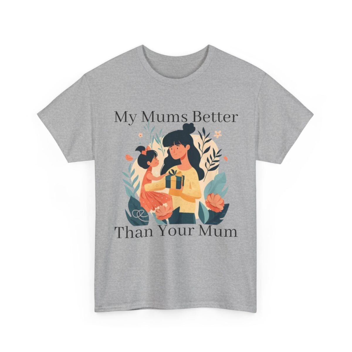 Mother Daughter Matching Unisex Heavy Cotton Tee - Image 19