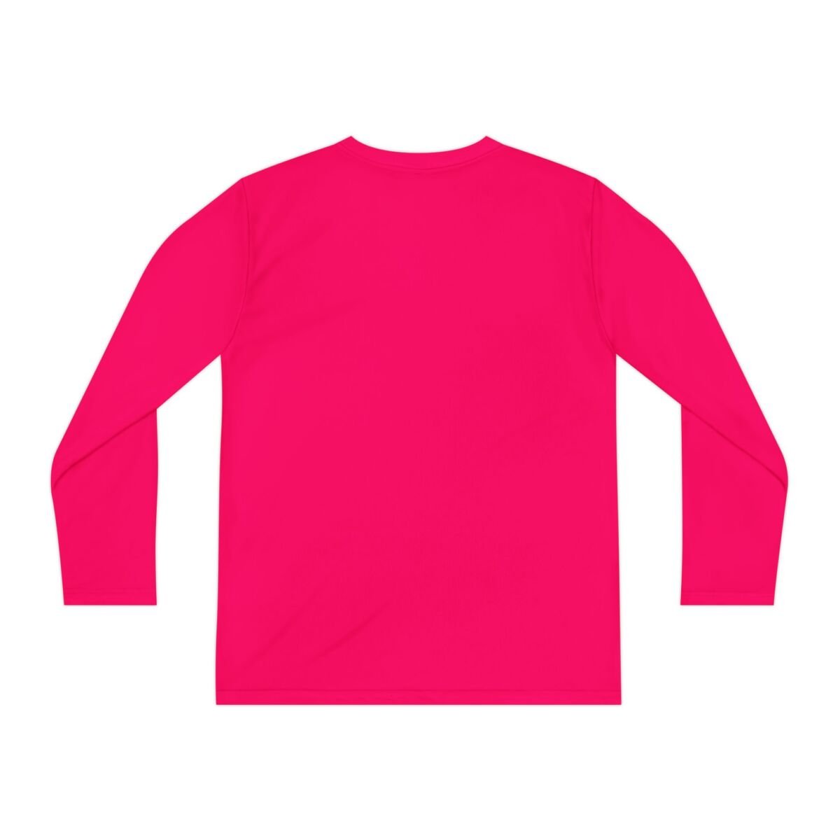 Motivational Quote Phrase Youth Long Sleeve Competitor Tee - Image 58