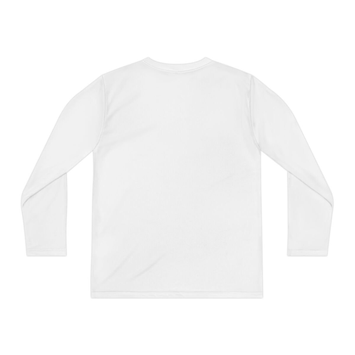 Motivational Quote Phrase Youth Long Sleeve Competitor Tee - Image 6